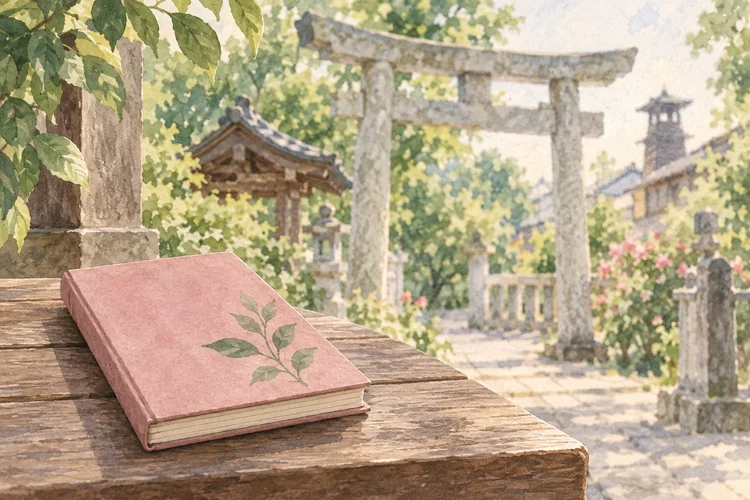川越熊野神社で縁結びを願う｜本川越からのアクセスと参拝の準備のAI生成イメージイラスト（実景ではありません）