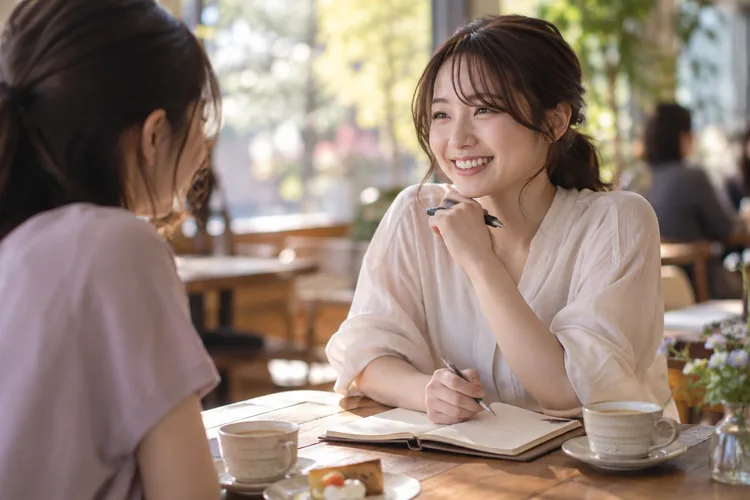 初対面で何を話す？出会いの前に「好きなこと」を整理する方法をイメージした写真