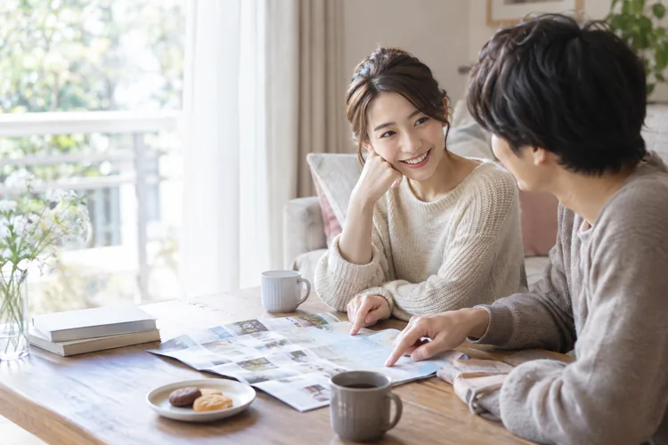 次のデートはどう決める？ふたりの楽しみを相談するコツをイメージした写真