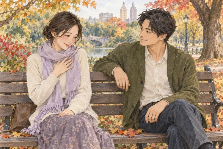 恋人に褒められると困ってしまうとき｜否定せず受け取る言葉をイメージしたAI生成イラスト
