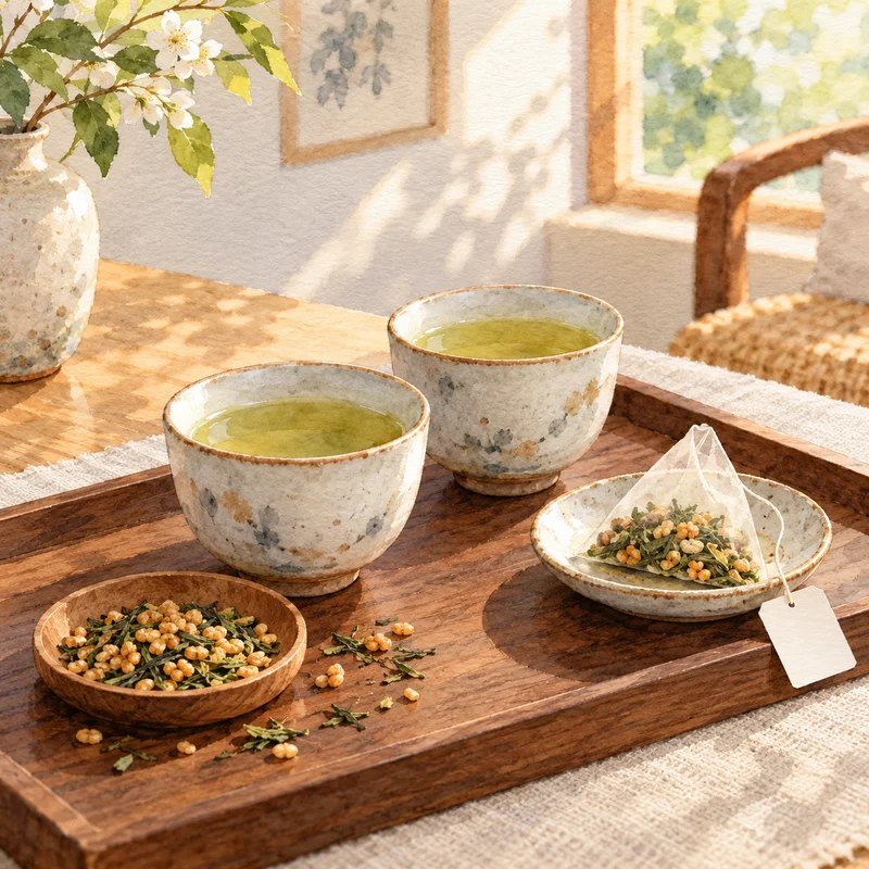 お~いお茶 エコティーバッグ 玄米茶 20袋
